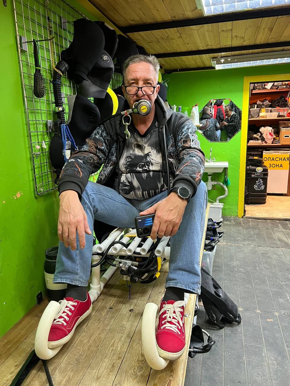 Веселов Сергей — инструктор по дайвингу